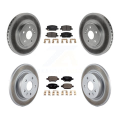 Transit Auto KGT-102358 Disc Brake Kit for 2018-2022 Chevrolet Trax, Buick Encore - Front and Rear