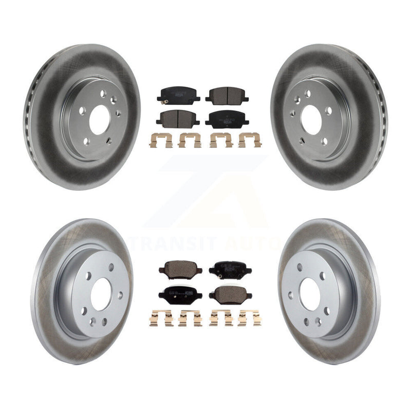 Transit Auto KGT-102358 Disc Brake Kit for 2018-2022 Chevrolet Trax, Buick Encore - Front and Rear