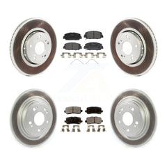 Transit Auto KGT-102363 Disc Brake Kit for 2014-2020 Acura RLX - Front and Rear