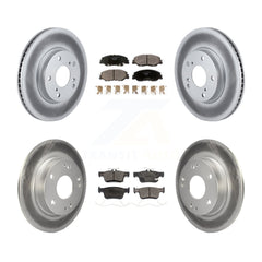 Transit Auto KGT-102364 Disc Brake Kit for 2019-2022 Honda Insight - Front and Rear