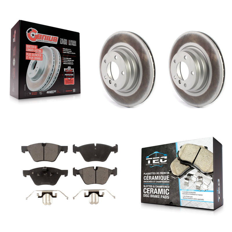 Transit Auto KGT-102367 Disc Brake Kit for 2006-2012 BMW X1, BMW 330i, BMW 330xi - Front