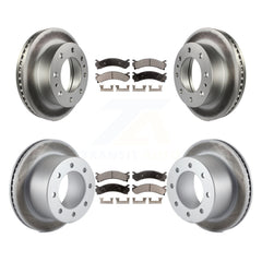 Transit Auto KGT-102377 Disc Brake Kit for 2001-2010 Chevrolet Silverado 3500 Classic, Chevrolet Silverado 3500 HD and More - Front and Rear