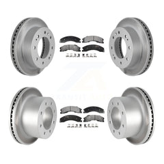 Transit Auto KGT-102386 Disc Brake Kit for 2011-2019 Chevrolet Silverado 3500 HD, GMC Sierra 3500 HD - Front and Rear