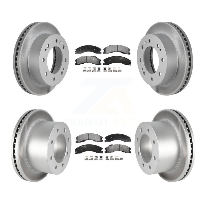 Transit Auto KGT-102386 Disc Brake Kit for 2011-2019 Chevrolet Silverado 3500 HD, GMC Sierra 3500 HD - Front and Rear