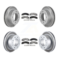 Transit Auto KGT-102387 Disc Brake Kit for 2011-2019 Chevrolet Suburban 3500 HD, Chevrolet Silverado 2500 HD and More - Front and Rear