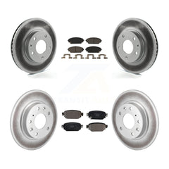 Transit Auto KGT-102390 Disc Brake Kit for 2019-2022 Mazda CX-3 - Front and Rear