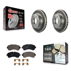 Transit Auto KGT-102391 Disc Brake Kit for 2007-2024 Mercedes-Benz Sprinter 3500, Mercedes-Benz Sprinter 3500XD and More - Front