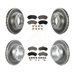 Transit Auto KGT-102393 Disc Brake Kit for 2007-2018 Freightliner Sprinter 3500, Mercedes-Benz Sprinter 3500XD and More - Front and Rear