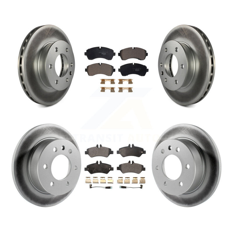 Transit Auto KGT-102395 Disc Brake Kit for 2007-2018 Freightliner Sprinter 3500, Dodge Sprinter 3500 - Front and Rear