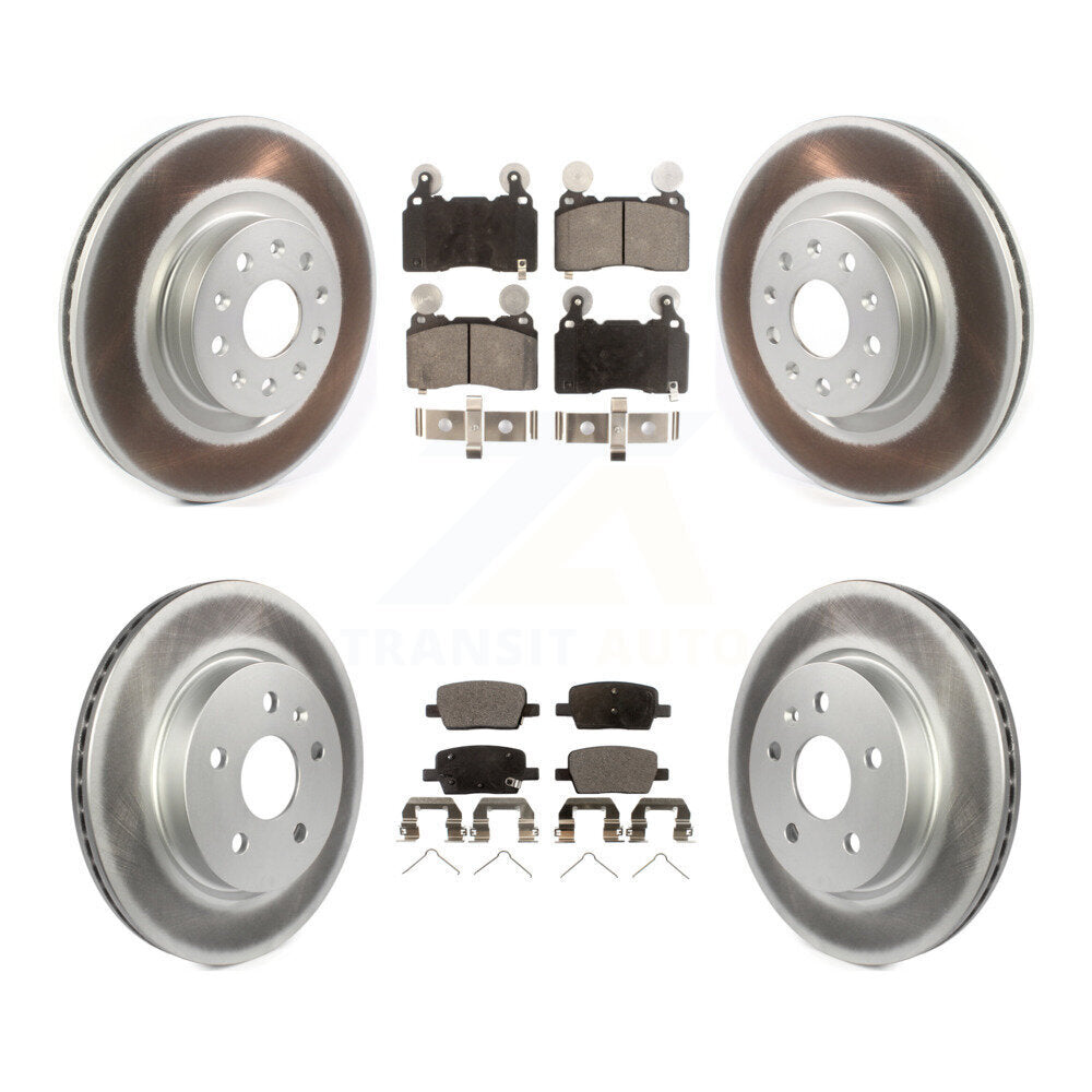 Transit Auto KGT-102397 Disc Brake Kit for 2016-2018 Cadillac CT6 - Front and Rear