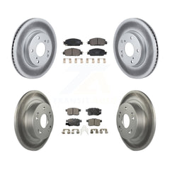 Transit Auto KGT-102411 Disc Brake Kit for 2017 Honda Accord - Front and Rear
