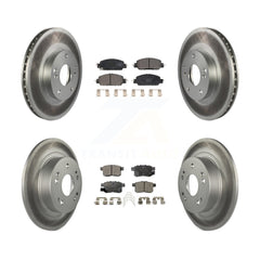 Transit Auto KGT-102412 Disc Brake Kit for 2016 Honda Accord - Front and Rear