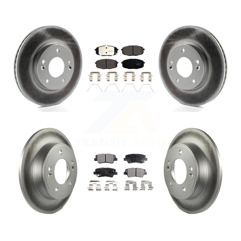 Transit Auto KGT-102414 Disc Brake Kit for 2014-2016 Kia Soul - Front and Rear