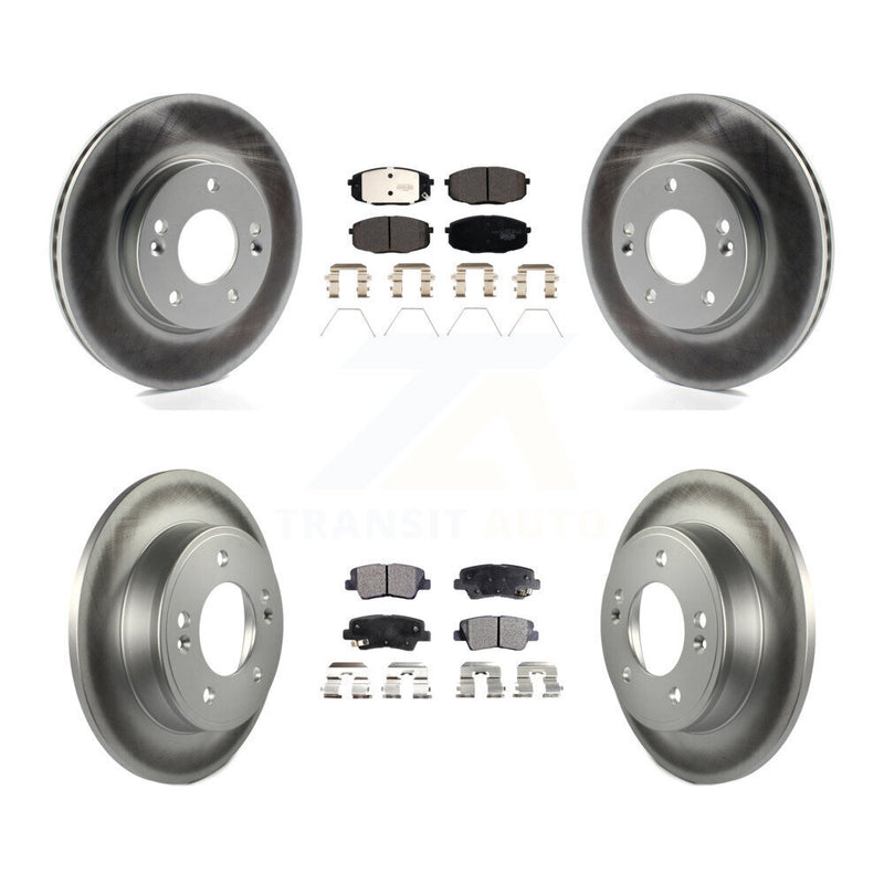 Transit Auto KGT-102414 Disc Brake Kit for 2014-2016 Kia Soul - Front and Rear