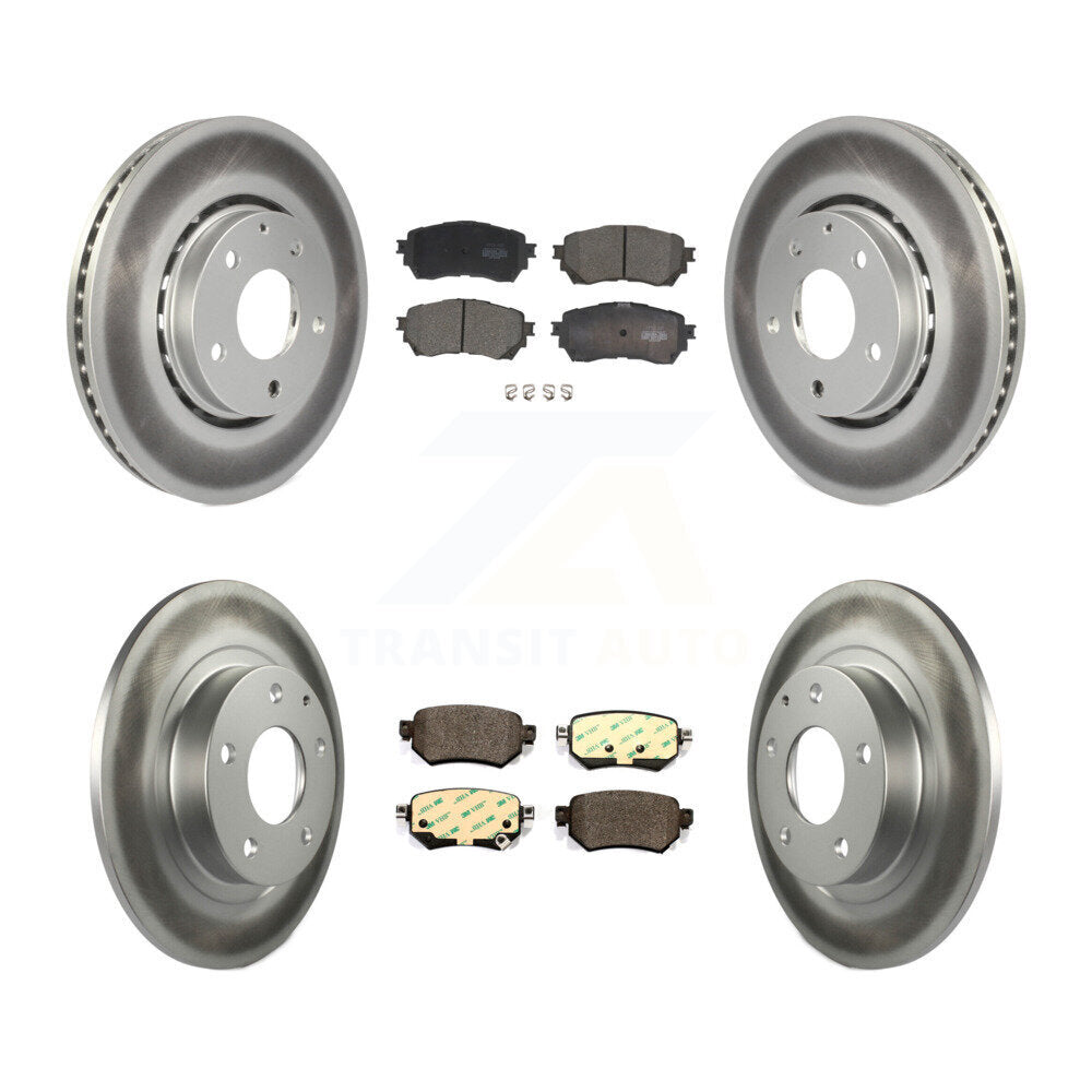 Transit Auto KGT-102415 Disc Brake Kit for 2019-2021 Mazda 6 - Front and Rear