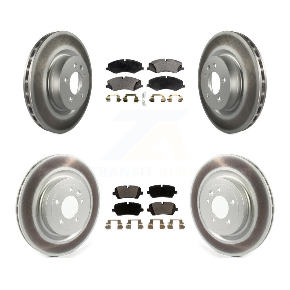 Transit Auto KGT-102419 Disc Brake Kit for 2017 Land Rover Range Rover Sport - Front and Rear
