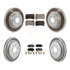 Transit Auto KGT-102420 Disc Brake Kit for 2017-2019 Cadillac CTS - Front and Rear
