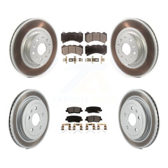 Transit Auto KGT-102421 Disc Brake Kit for 2016 Cadillac CTS - Front and Rear