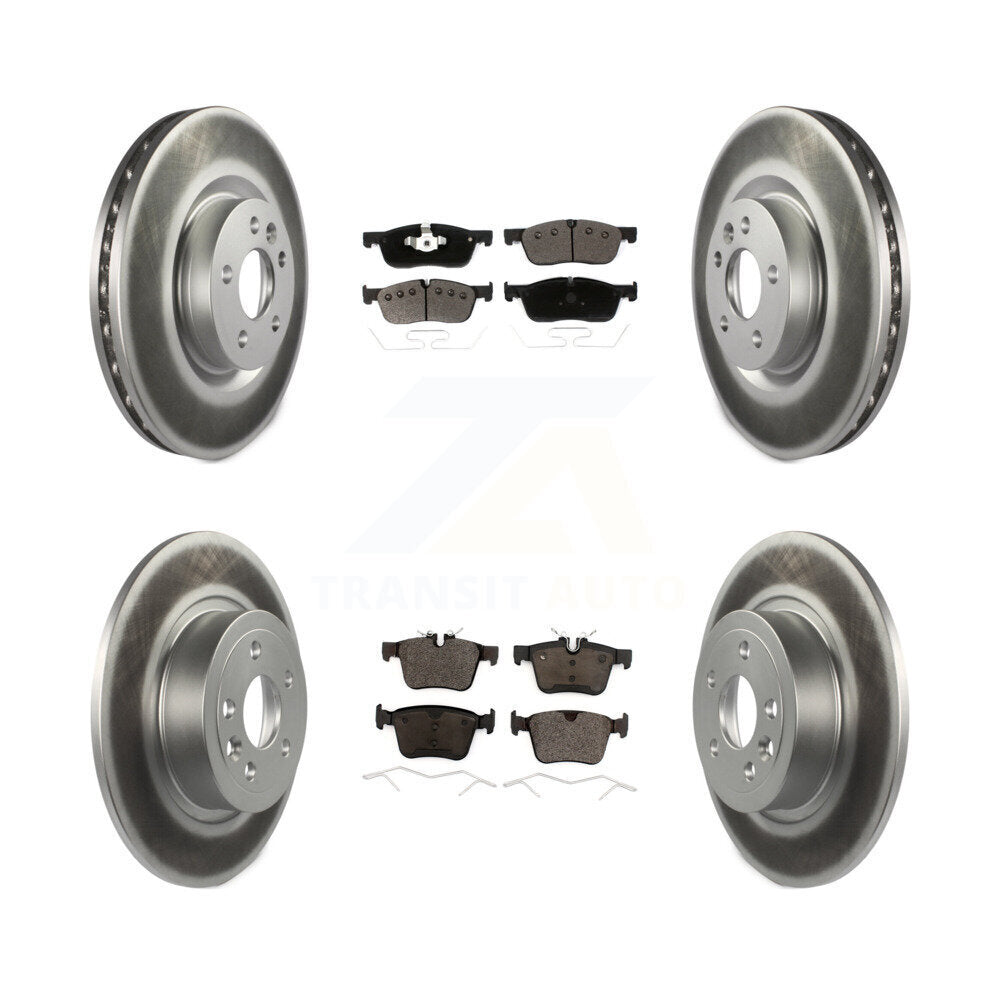 Transit Auto KGT-102423 Disc Brake Kit for 2016-2019 Land Rover Range Rover Evoque - Front and Rear