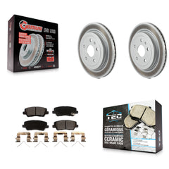 Transit Auto KGT-102426 Disc Brake Kit for 2016-2019 Cadillac CTS - Rear