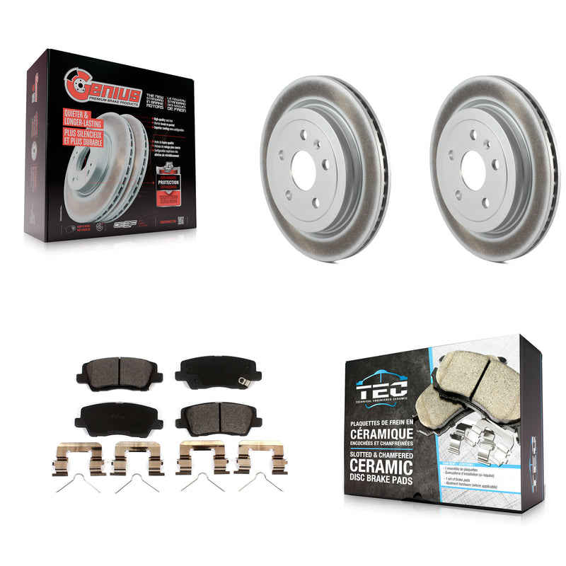 Transit Auto KGT-102426 Disc Brake Kit for 2016-2019 Cadillac CTS - Rear