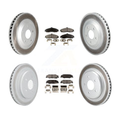 Transit Auto KGT-102431 Disc Brake Kit for 1997-2004 Chevrolet Corvette - Front and Rear