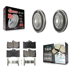 Transit Auto KGT-102434 Disc Brake Kit for 2007-2024 Lexus IS300, Lexus IS350 and More - Front