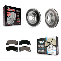 Transit Auto KGT-102442 Disc Brake Kit for 2011-2013 Porsche Cayenne - Front