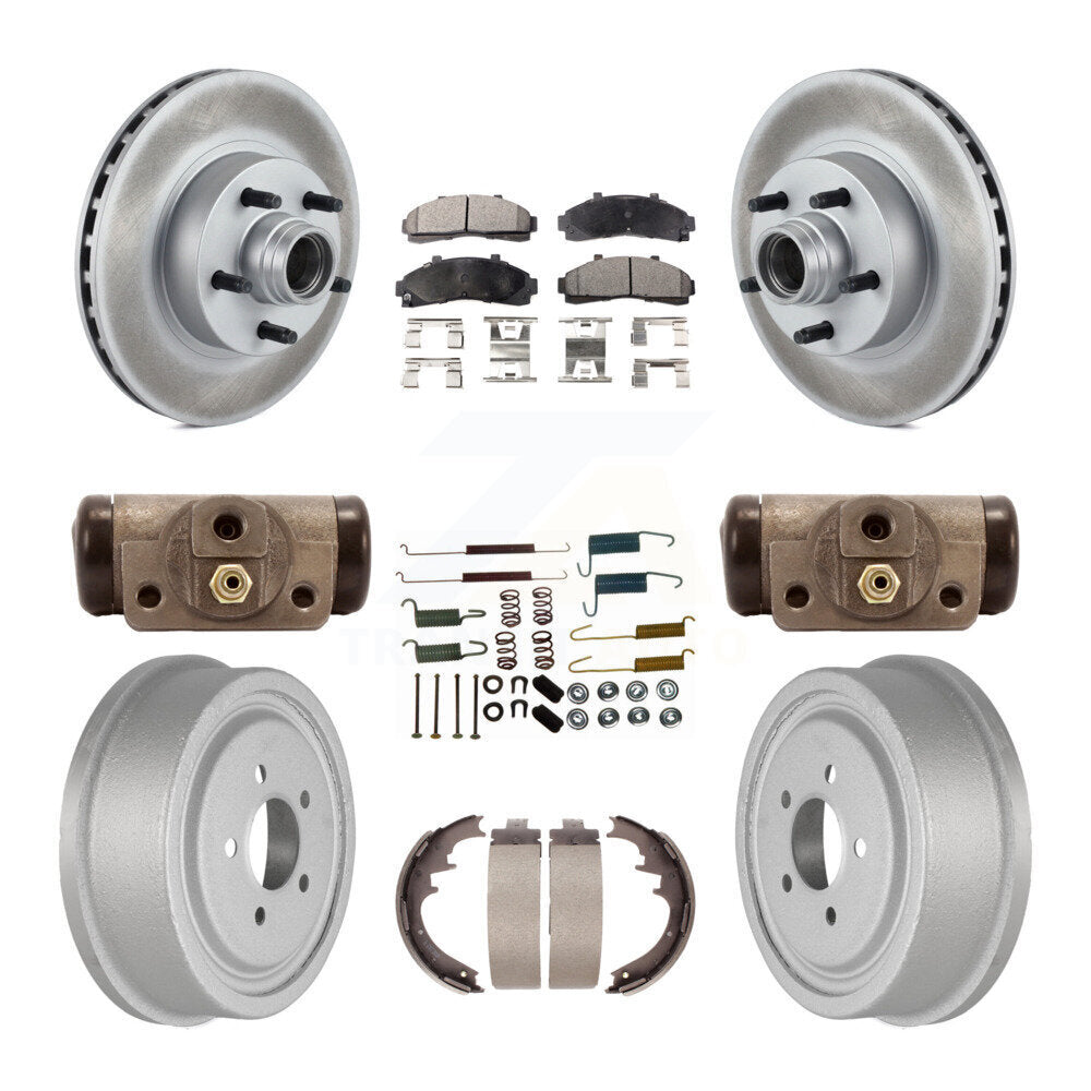 Transit Auto KGT-102446 Disc Brake Kit for 1998-2002 Ford Ranger - Front and Rear