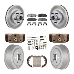Transit Auto KGT-102447 Disc Brake Kit for 2006-2009 Ford Ranger - Front and Rear