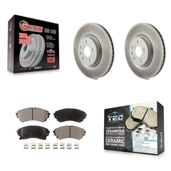 Transit Auto KGT-102450 Disc Brake Kit for 2008-2014 Cadillac CTS - Front