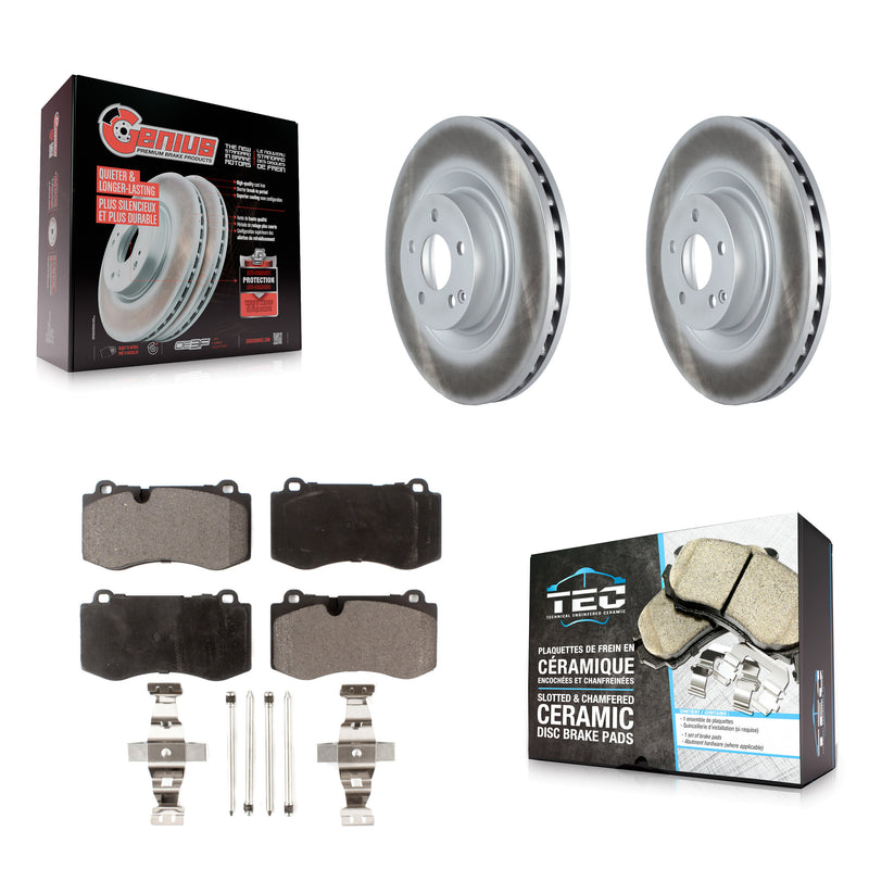 Transit Auto KGT-102453 Disc Brake Kit for 2007-2014 Mercedes-Benz S350, Mercedes-Benz SL550 and More - Front