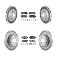 Transit Auto KGT-102461 Disc Brake Kit for 2010-2011 Hyundai Genesis - Front and Rear