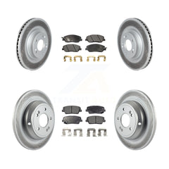 Transit Auto KGT-102462 Disc Brake Kit for 2009-2010 Hyundai Genesis - Front and Rear