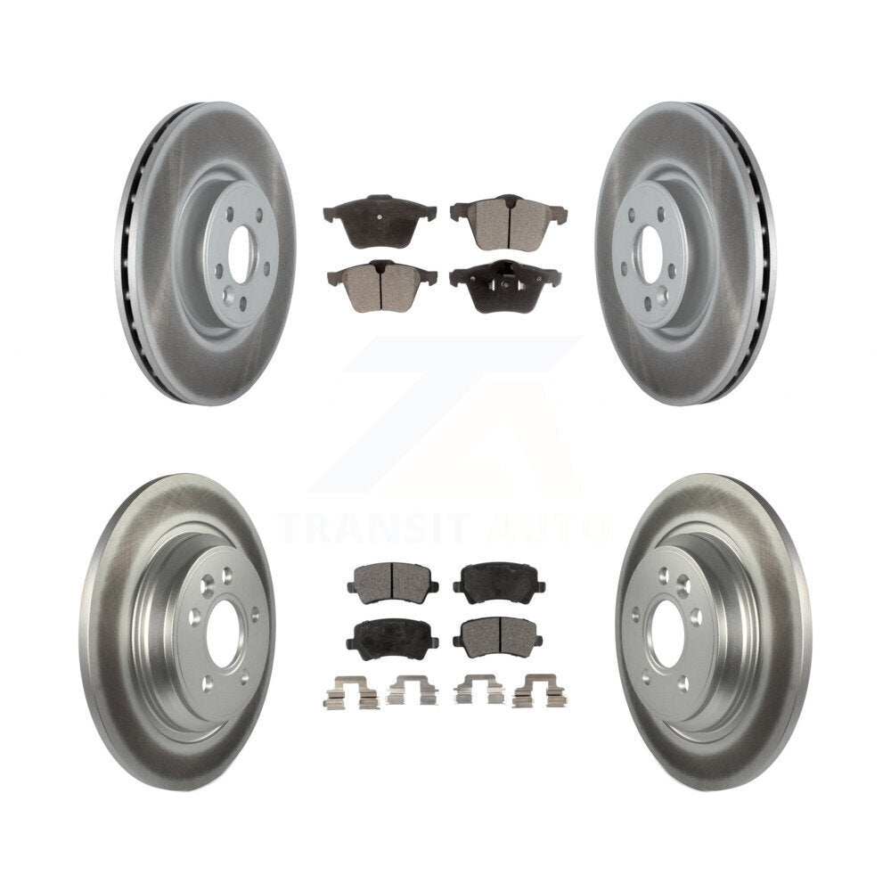 Transit Auto KGT-102465 Disc Brake Kit for 2008-2014 Volvo S60, Volvo V70 - Front and Rear