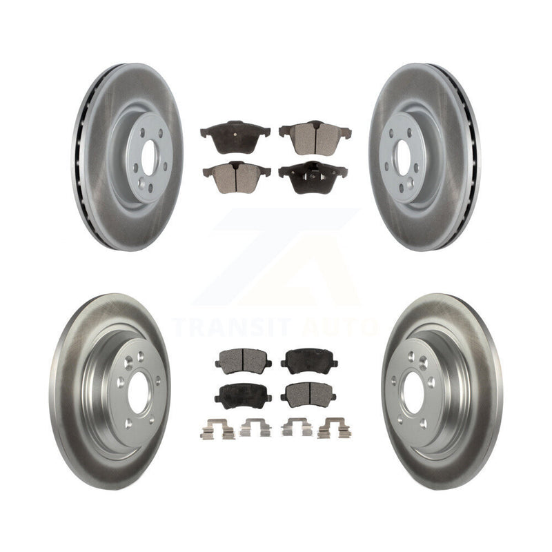 Transit Auto KGT-102465 Disc Brake Kit for 2008-2014 Volvo S60, Volvo V70 - Front and Rear