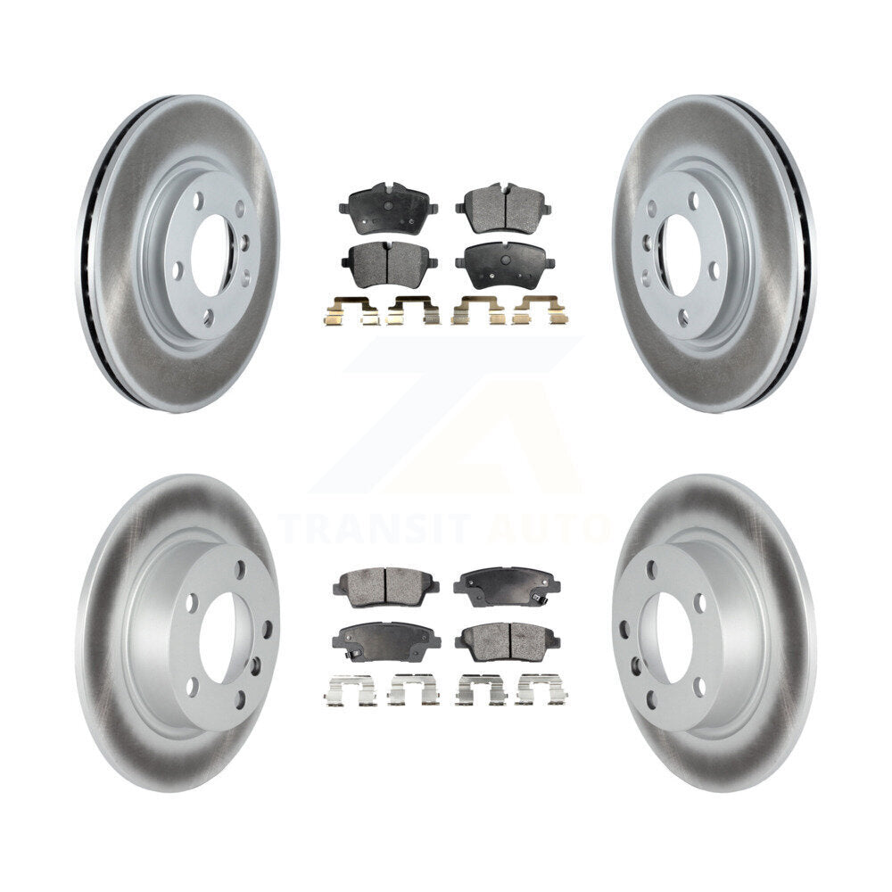 Transit Auto KGT-102475 Disc Brake Kit for 2013-2016 Mini Cooper Paceman, Mini Cooper Countryman - Front and Rear