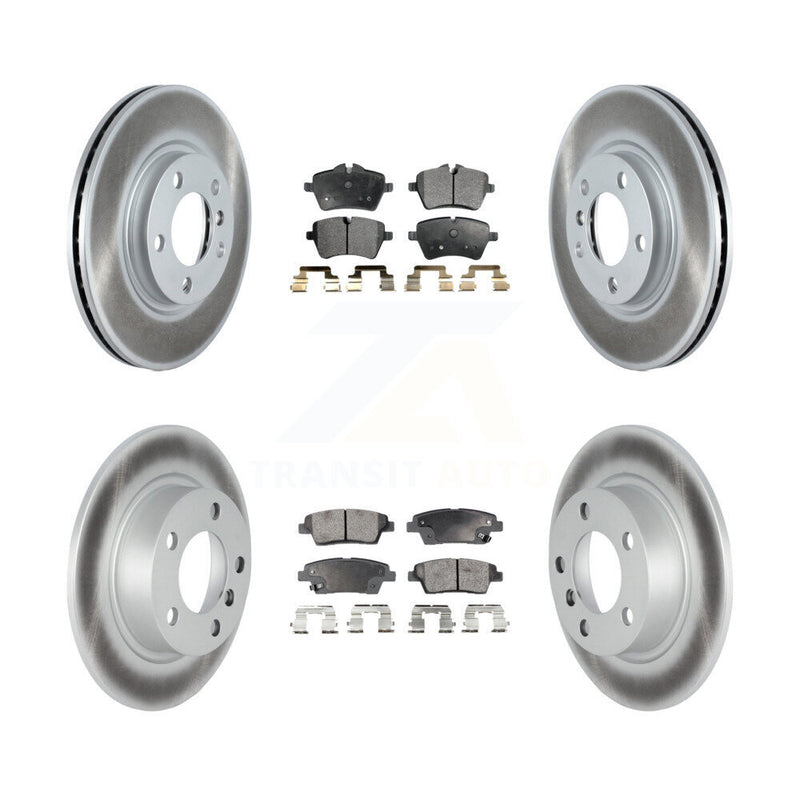 Transit Auto KGT-102475 Disc Brake Kit for 2013-2016 Mini Cooper Paceman, Mini Cooper Countryman - Front and Rear