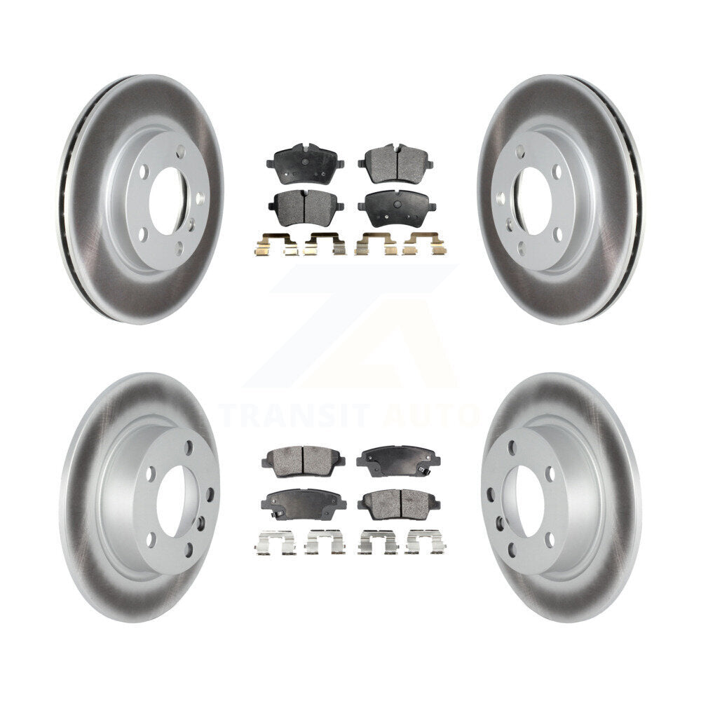 Transit Auto KGT-102476 Disc Brake Kit for 2013-2016 Mini Cooper Paceman, Mini Cooper Countryman - Front and Rear