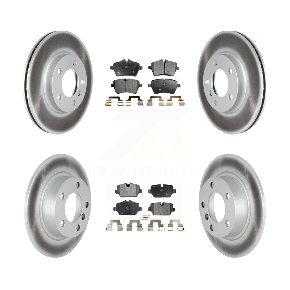 Transit Auto KGT-102477 Disc Brake Kit for 2011-2015 Mini Cooper Paceman, Mini Cooper Countryman - Front and Rear