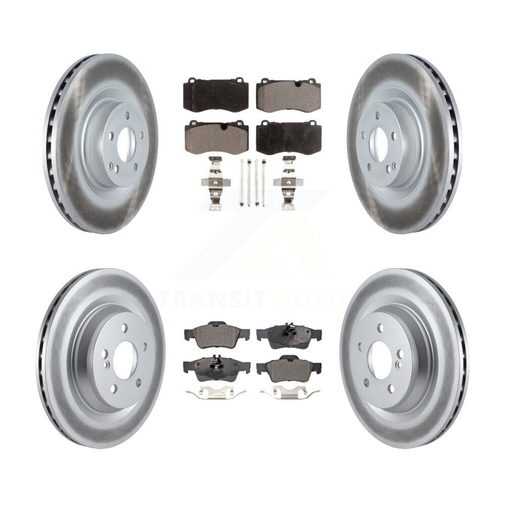 Transit Auto KGT-102479 Disc Brake Kit for 2007-2014 Mercedes-Benz S350, Mercedes-Benz S550 and More - Front and Rear
