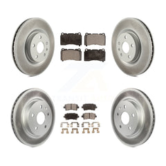 Transit Auto KGT-102480 Disc Brake Kit for 2013-2019 Cadillac XTS - Front and Rear