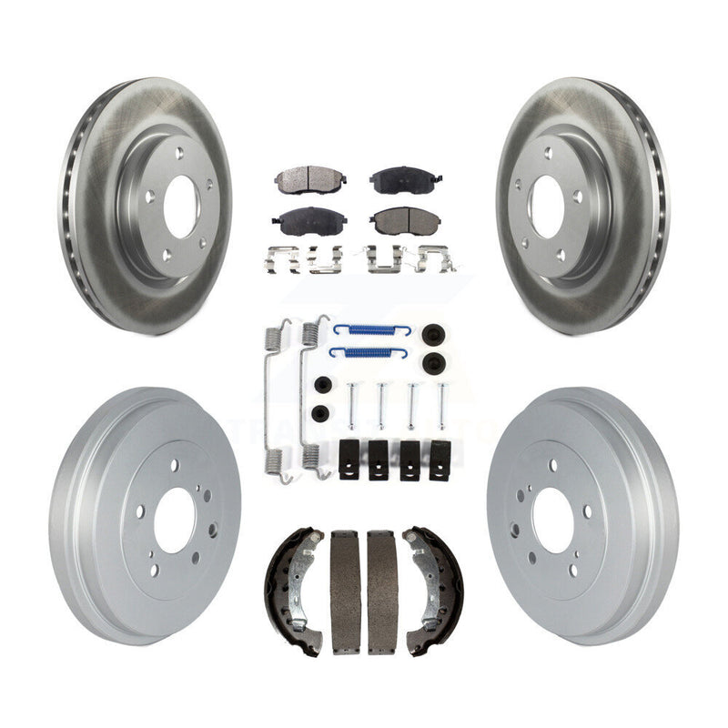 Transit Auto KGT-102488 Disc Brake Kit for 2013-2019 Nissan Sentra - Front and Rear
