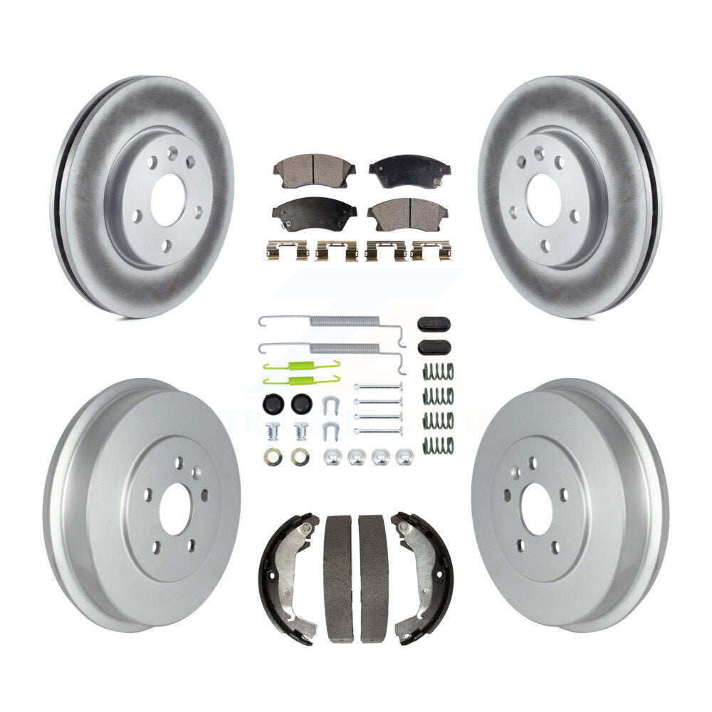Transit Auto KGT-102490 Disc Brake Kit for 2011-2016 Chevrolet Cruze Limited, Chevrolet Cruze - Front and Rear