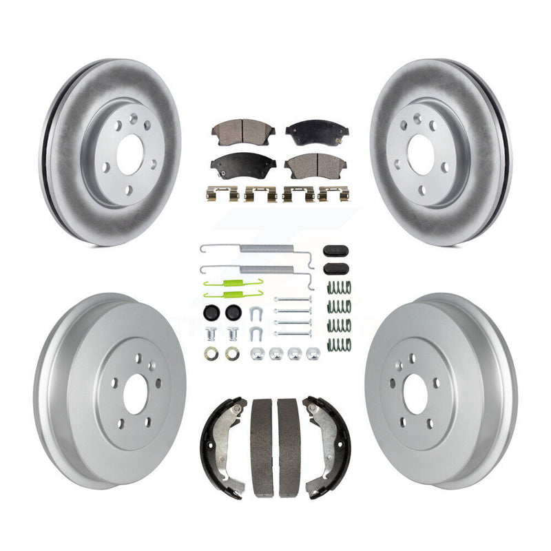 Transit Auto KGT-102490 Disc Brake Kit for 2011-2016 Chevrolet Cruze Limited, Chevrolet Cruze - Front and Rear