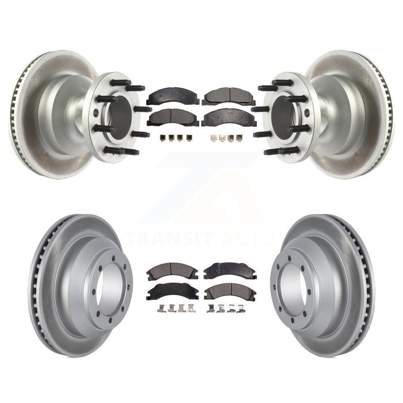 Transit Auto KGT-102491 Disc Brake Kit for 2008-2023 Ford E-350 Super Duty, Ford E-350 Econoline - Front and Rear
