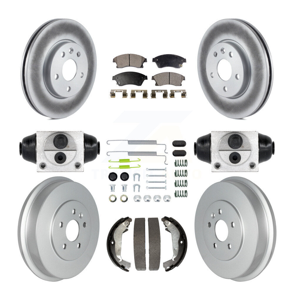 Transit Auto KGT-102493 Disc Brake Kit for 2011-2016 Chevrolet Cruze Limited, Chevrolet Cruze - Front and Rear
