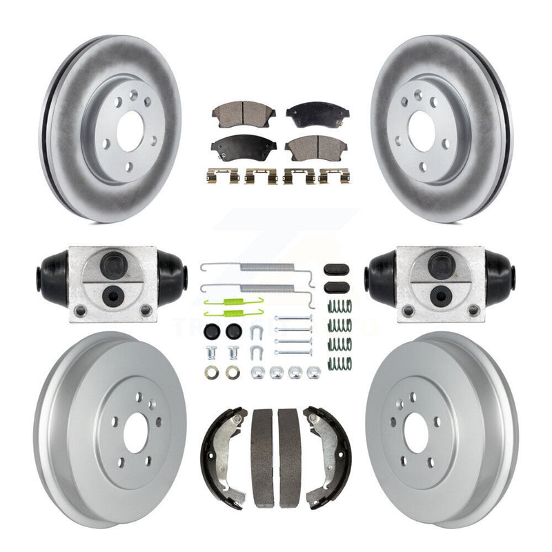 Transit Auto KGT-102493 Disc Brake Kit for 2011-2016 Chevrolet Cruze Limited, Chevrolet Cruze - Front and Rear