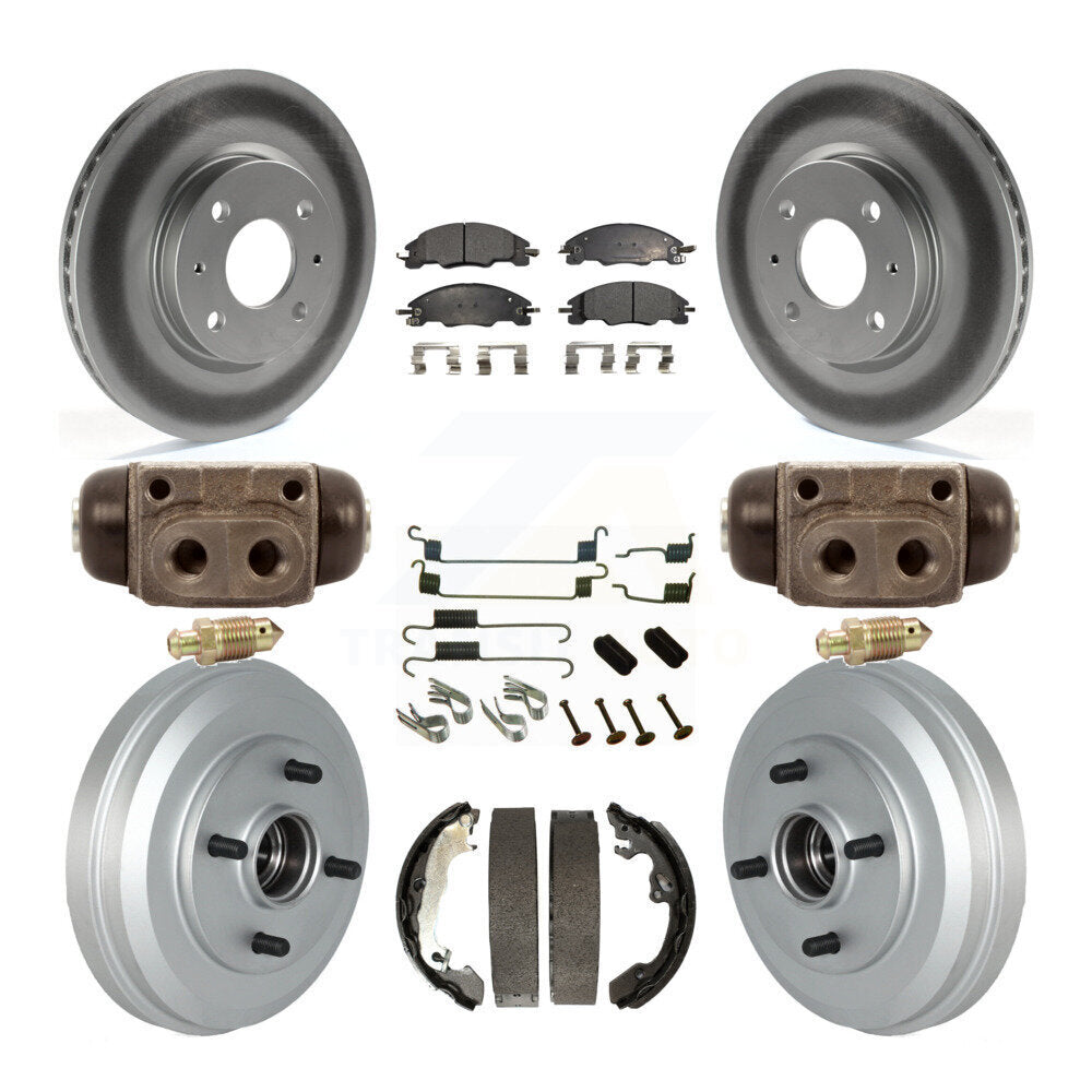 Transit Auto KGT-102494 Disc Brake Kit for 2009-2011 Ford Focus - Front and Rear