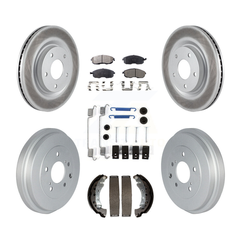 Transit Auto KGT-102496 Disc Brake Kit for 2017-2019 Nissan Sentra - Front and Rear